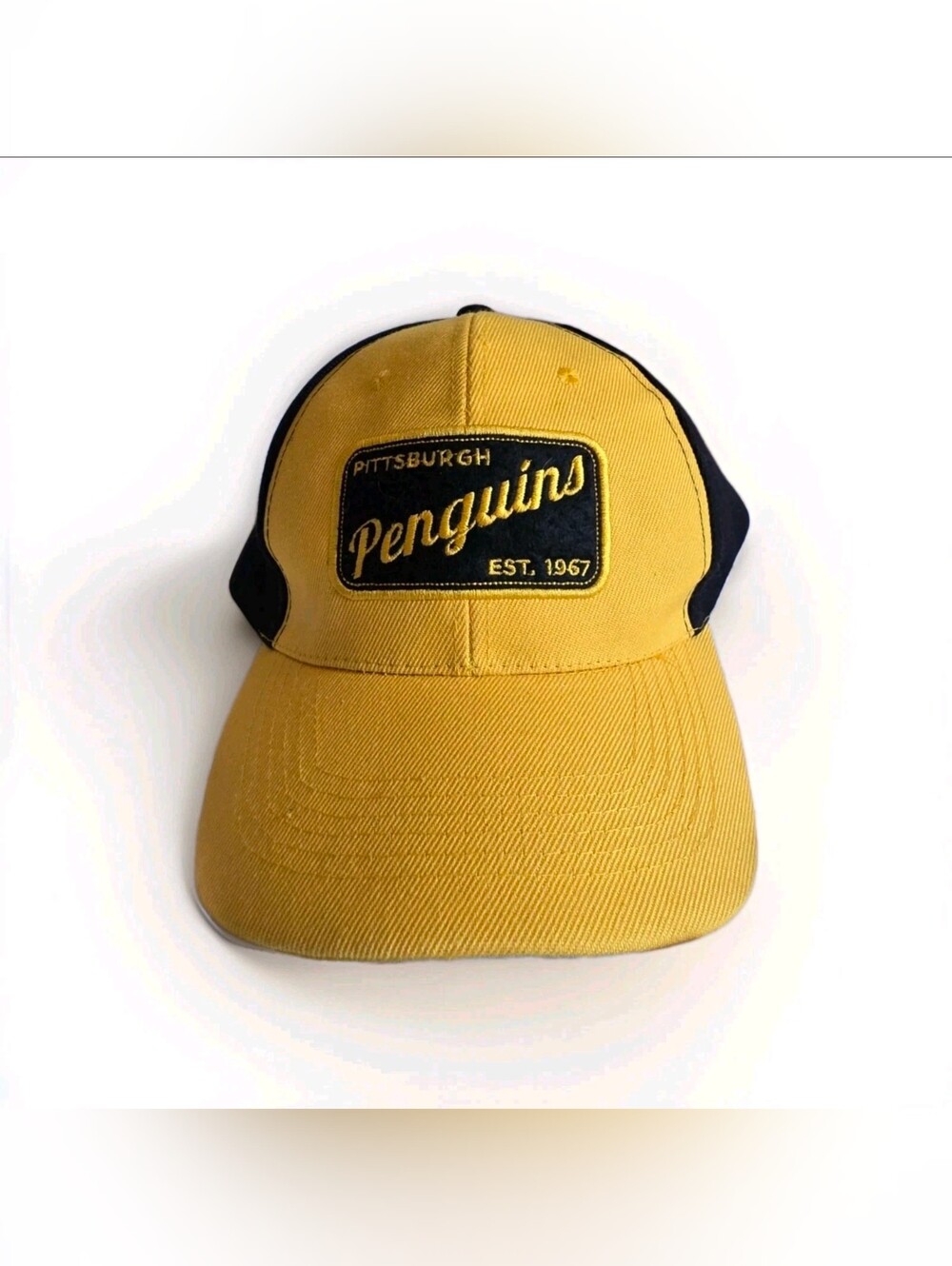 Pittsburgh Penguins NHL Strapback  Embroidered Baseball Cap Men's Hockey Fan Hat